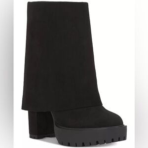 The INC International Concepts Acelina Fold-Over Cuffed Dress Booties